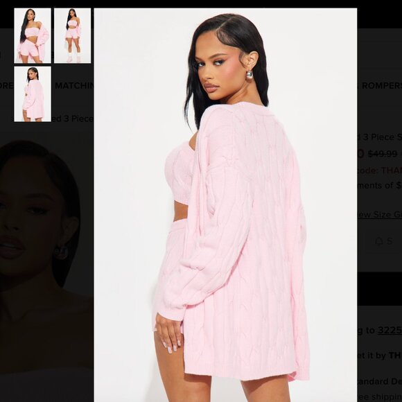 3 Piece Sweater Set - Picture 3 of 3